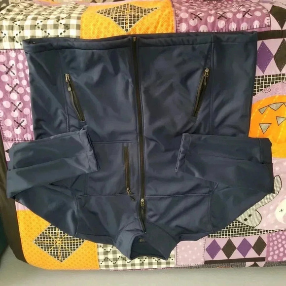 Swiss Tech Navy Blue Jacket + 2XL - Picture 9 of 9